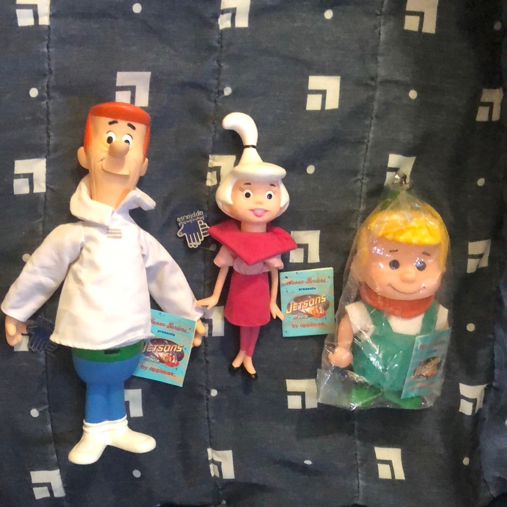 The Jetsons Dolls | Vintage 1990 | George, Judy, & Elroy | Excellent Condition